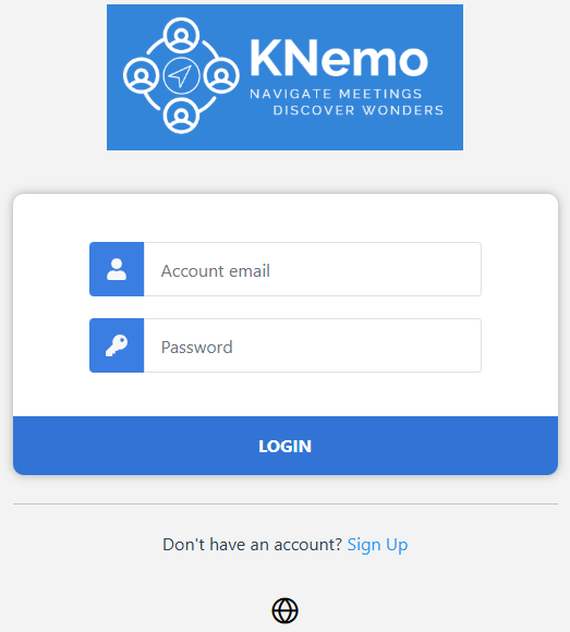 System Login - Kneron Meeting Organizer Wiki